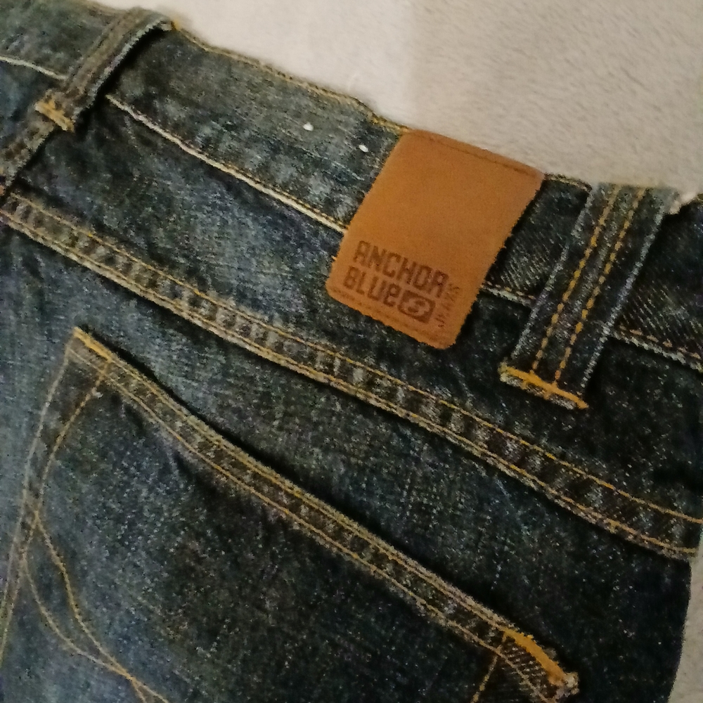 Anchor Blue Dark Wash Denim Jeans